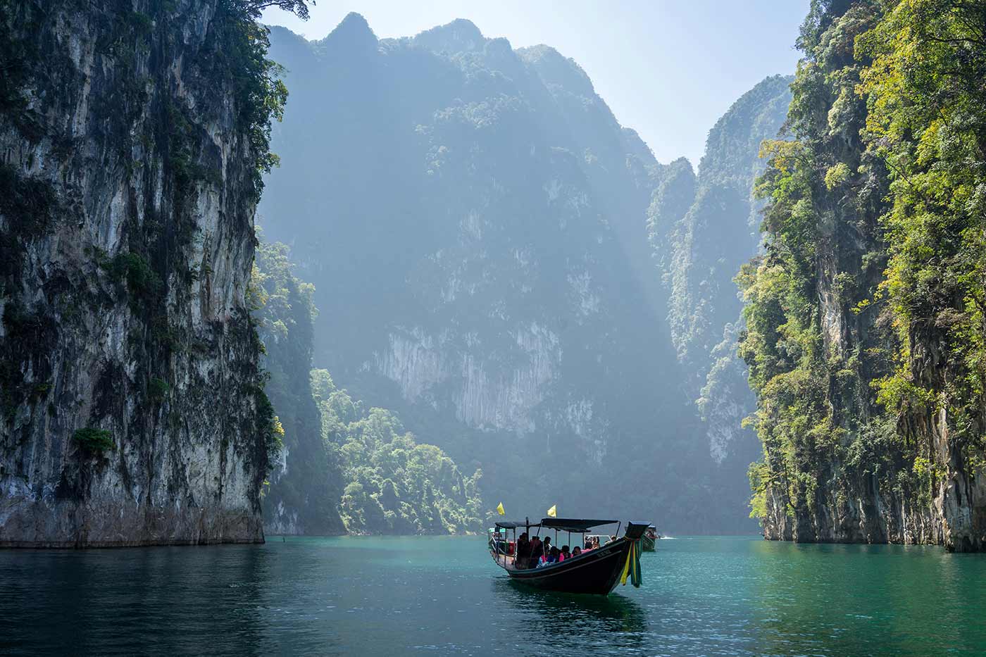 Le pacr national de Khao Sok à Surat Thani, Thaïlande