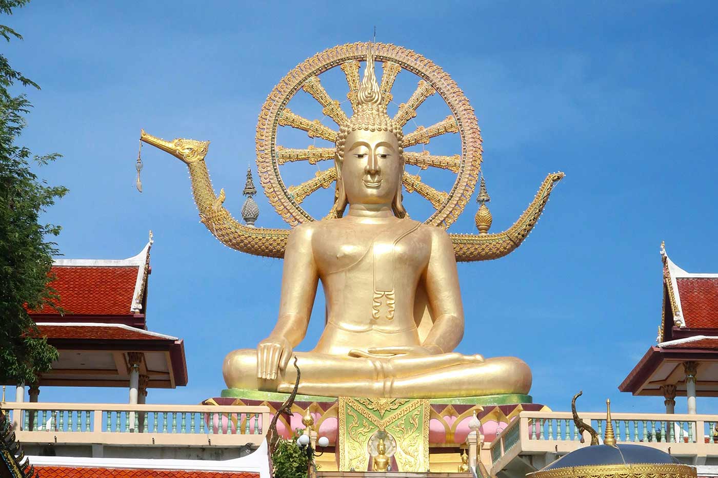 Wat Phra Yai, Big Buddha, Ko-Samui, Thailande