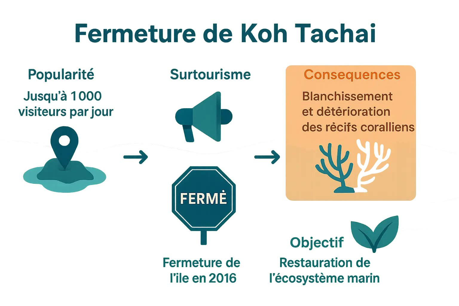 chronologie de la fermeture de koh tachai