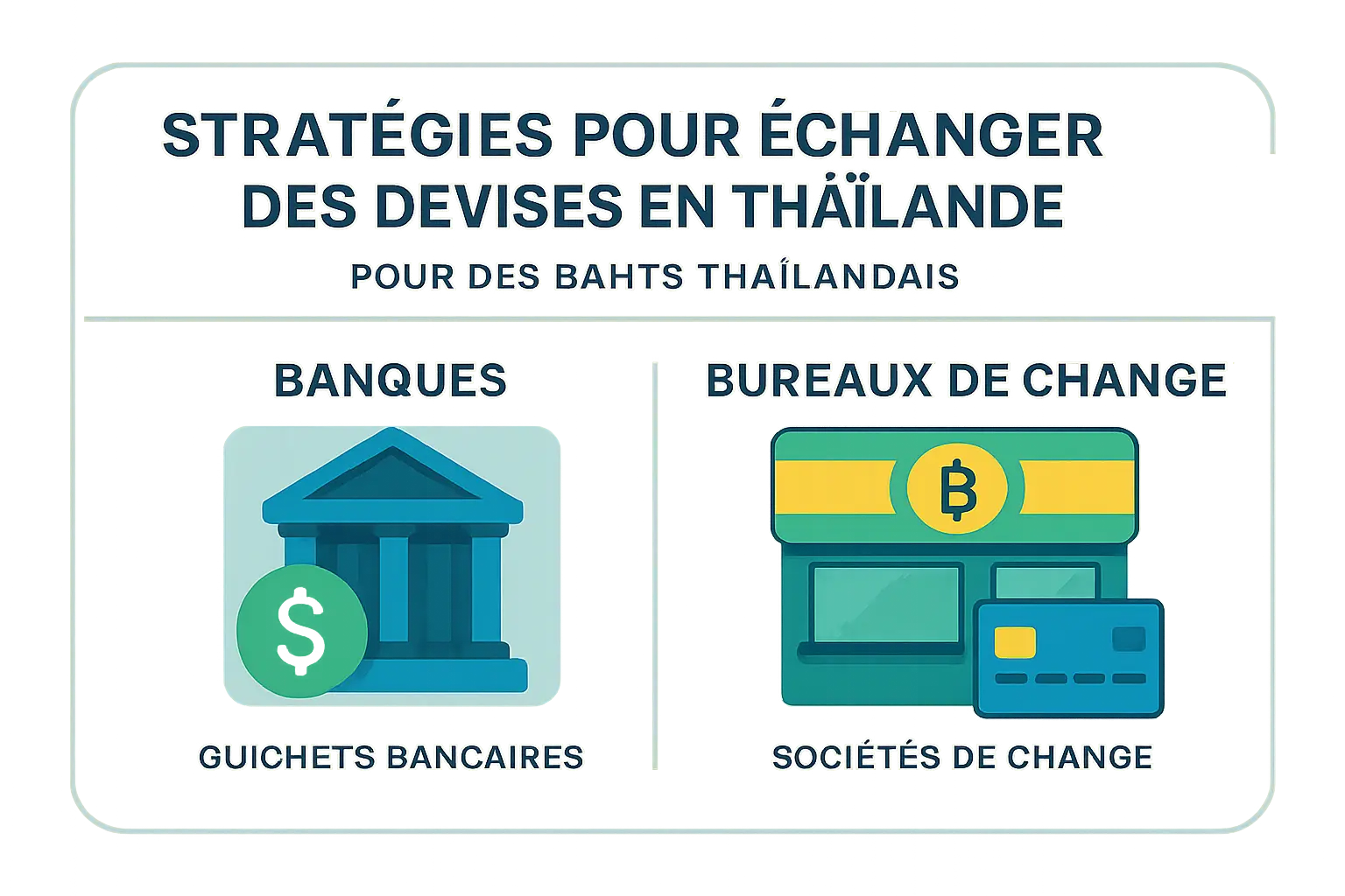 Échange de devises en Thaïlande