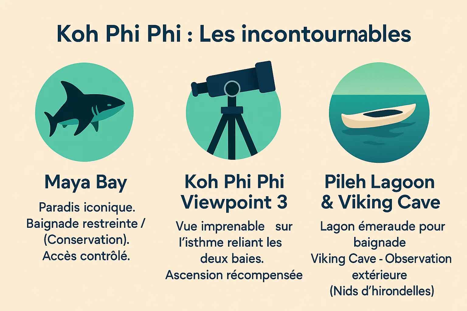 Activités incontournables à Koh Phi Phi Thaïlande
