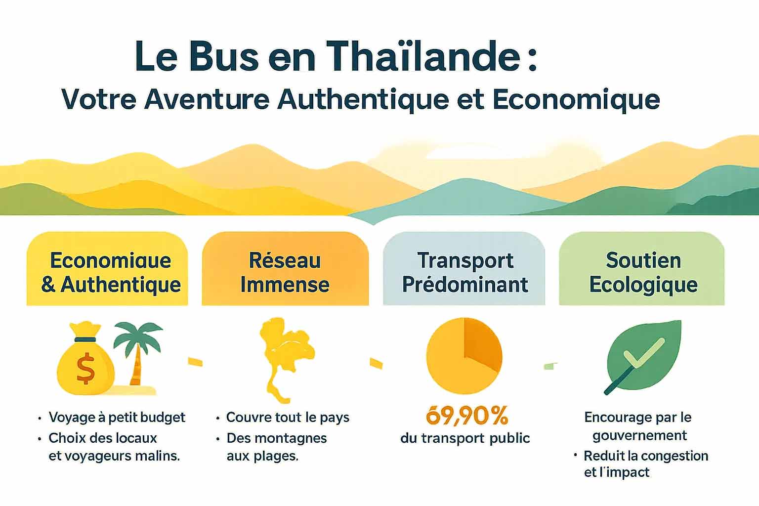Bus Thaïlande pour se déplacer