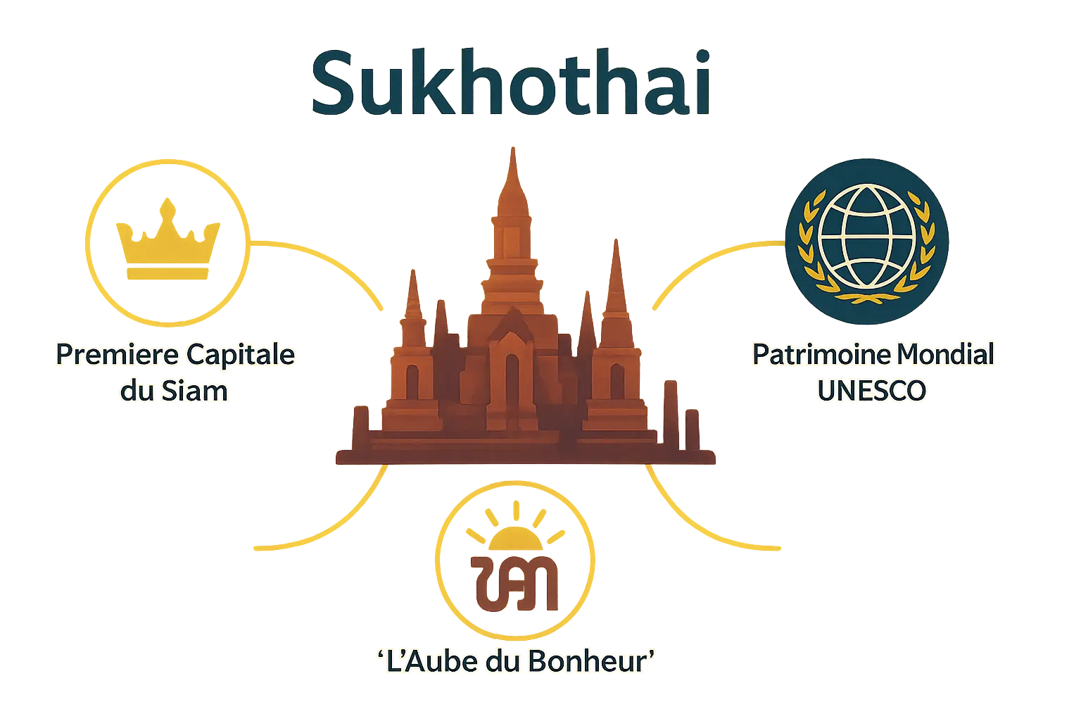 Sukhothaï, patrimoine mondial de l'UNESCO, Thaïlande