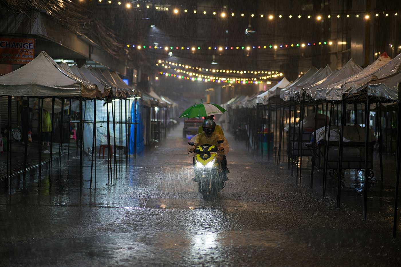 Bangkok pluie mousson