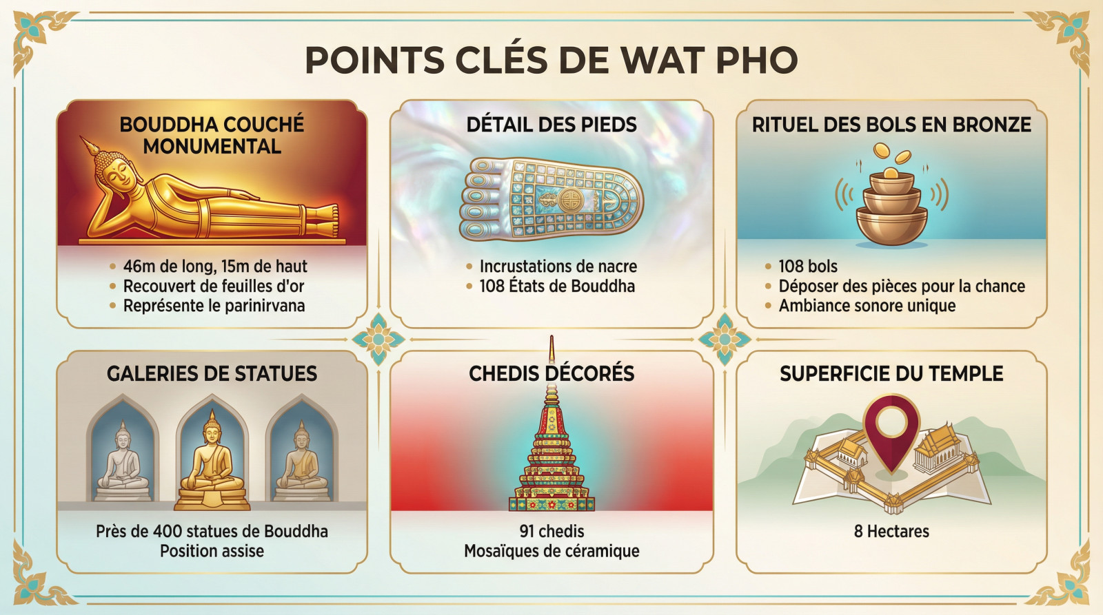Pourquoi visiter Wat Pho Bangkok ?