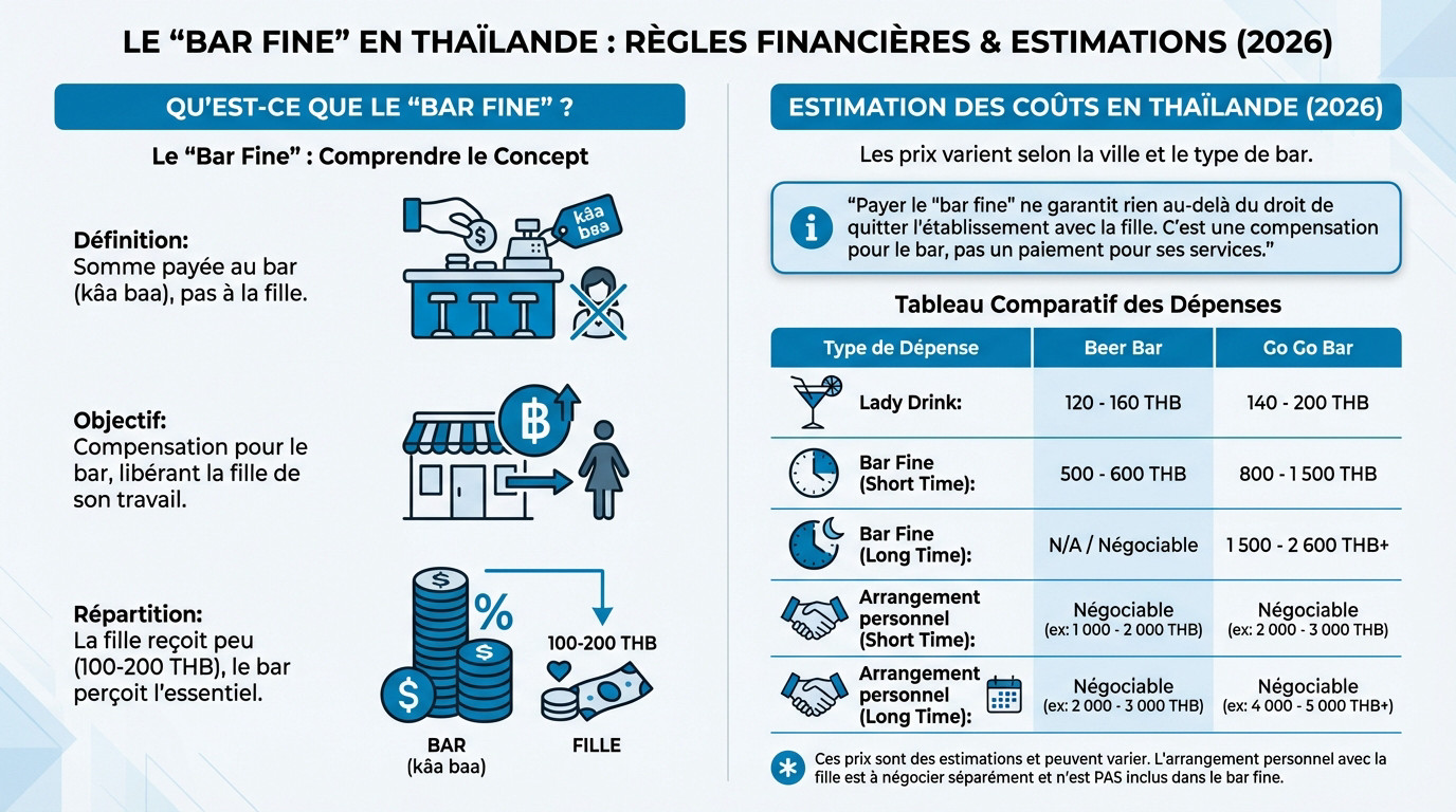 Bar fine Thaïlande