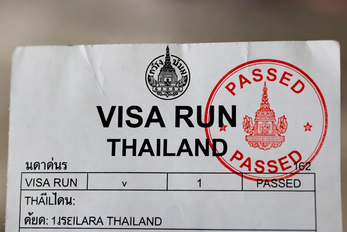visa run Thaïlande valide