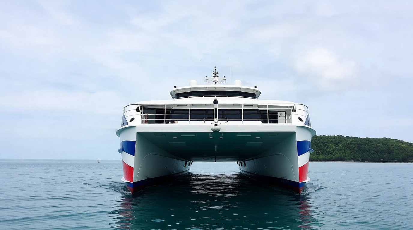 Option 3 : le bus + ferry