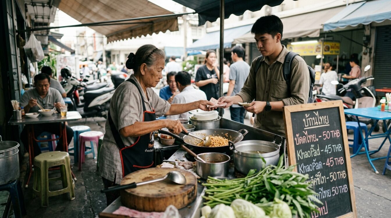 Combien coûte un repas en Thaïlande, Cuisine Thailandaise