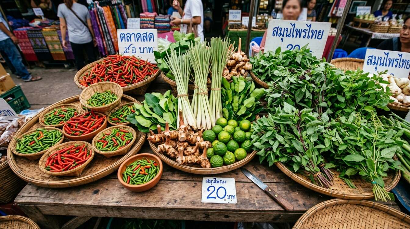 Les ingrédients essentiels de la cuisine thaïe, Cuisine Thailandaise