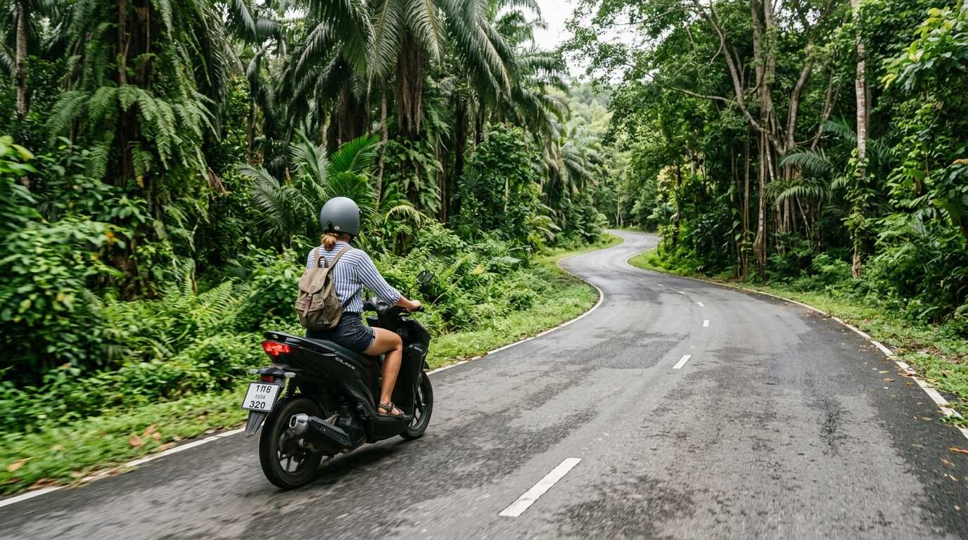 Se déplacer sur l'île, Koh Lanta Guide Pratique