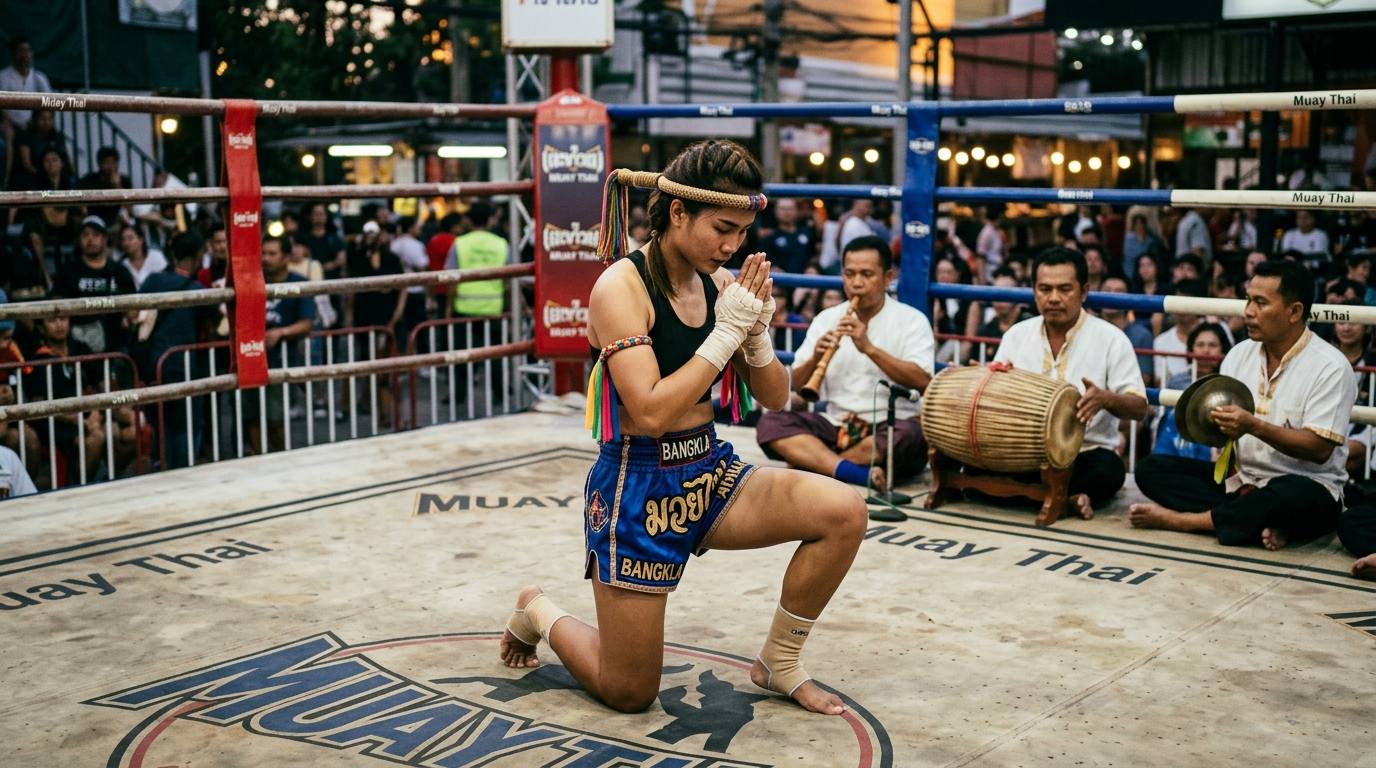 Les rituels sacrés : Wai Kru, Ram Muay, Mongkhon, muay thai