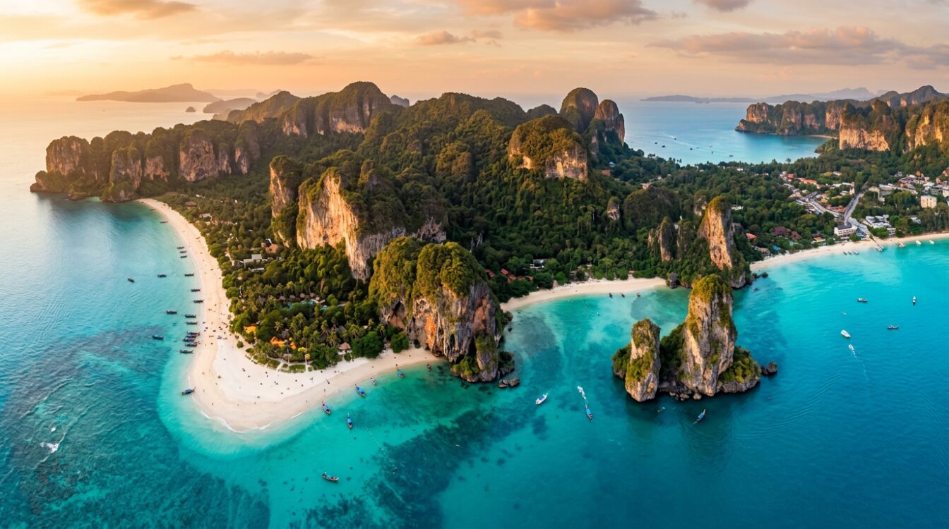 Les 4 plages de Railay Beach